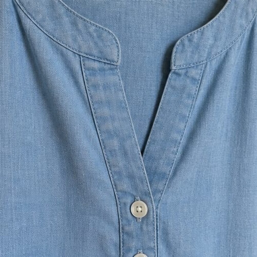 Sand Button Blouse - Picture 4 of 6